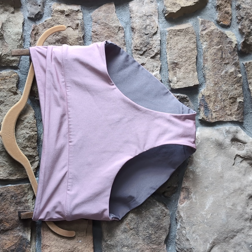 Lululemon All That Glimmers High Waisted Bottom L Lunar Rock Pink Taupe - Picture 11 of 14